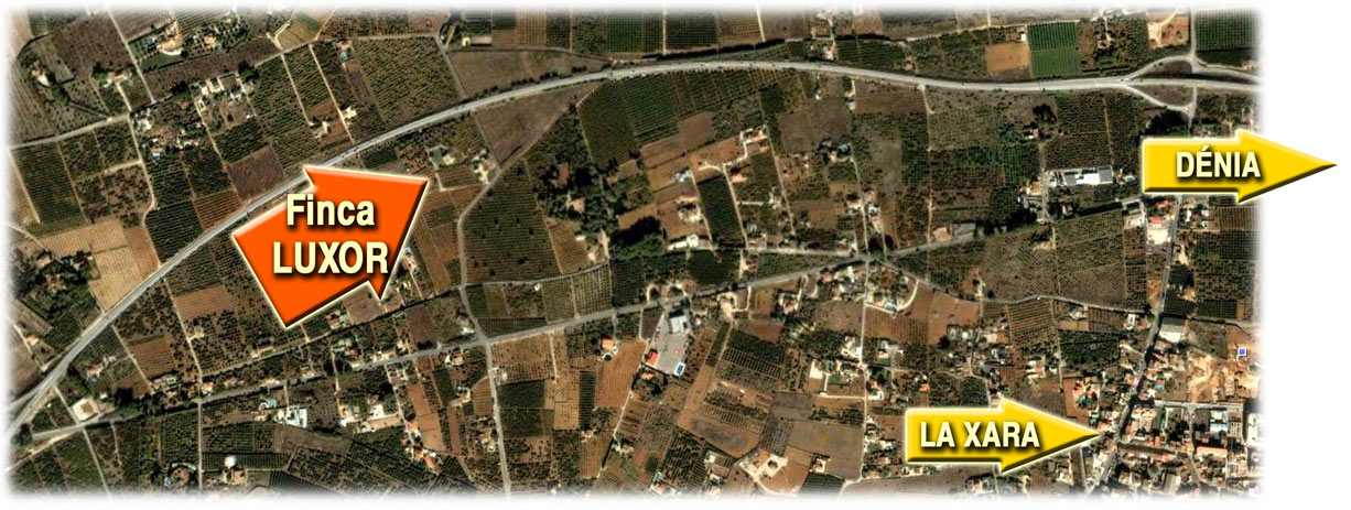 Finca Luxor en D&eacute;nia